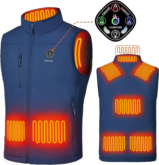 FUNPRO Men's Fashion Heating vest