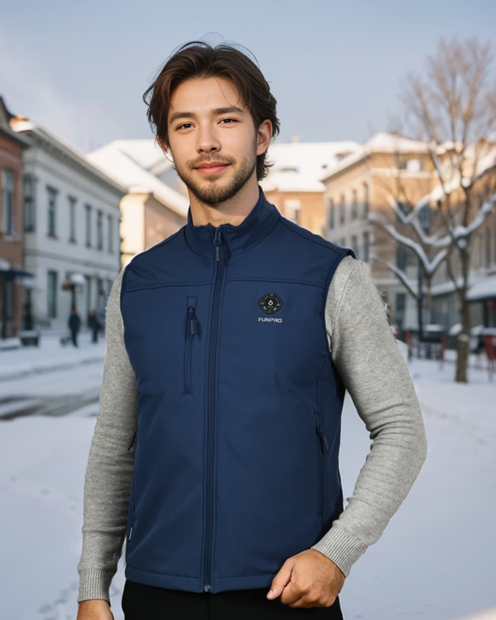 FUNPRO Men's Fashion Heating vest
